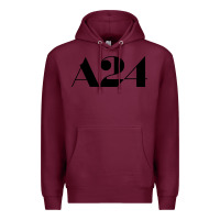 Burgundy a24  entertainment Premium Hoodie - baoMotion