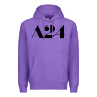 Purple a24  entertainment Premium Hoodie - baoMotion