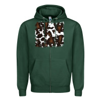Sports Green cowhide Zipper Hoodie - RanaPortraitStore