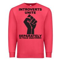 Cardinal introverts unite seperately in your own homes Premium Sweatshirt - Bettercallsaul
