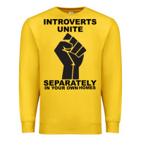 Lemon introverts unite seperately in your own homes Premium Sweatshirt - Bettercallsaul