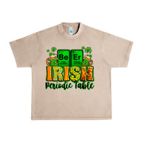 French Oak Beer Irish Periodic table St. Patrick's Urban Heavy Tee - LillyAllenDesigns