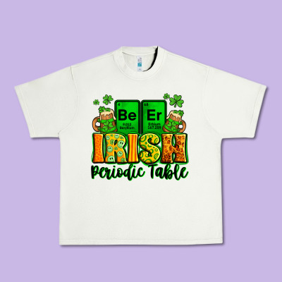 Beer Irish Periodic Table St. Patrick's Urban Heavy Tee Designed By Lillyallendesigns
