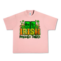 Salmon Beer Irish Periodic table St. Patrick's Urban Heavy Tee - LillyAllenDesigns