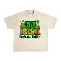 Sandshell Beer Irish Periodic table St. Patrick's Urban Heavy Tee - LillyAllenDesigns