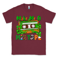 Burgundy St. Patrick's Day make me a mixtape Classic Tee - FaDigitalArtStudio