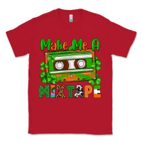 Red St. Patrick's Day make me a mixtape Classic Tee - FaDigitalArtStudio