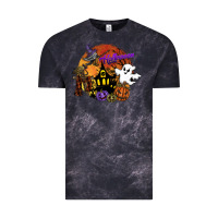 Cloud Black halloween Vintage Tee - SublimationCraftShop