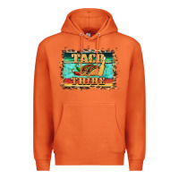 Carrot taco tribe western background Premium Hoodie - BarkalooDesign