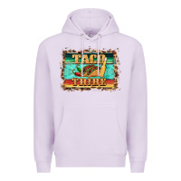Lilac taco tribe western background Premium Hoodie - BarkalooDesign