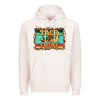 Pale Pink taco tribe western background Premium Hoodie - BarkalooDesign