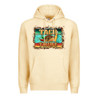 Pina Colada taco tribe western background Premium Hoodie - BarkalooDesign
