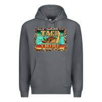 Rock taco tribe western background Premium Hoodie - BarkalooDesign