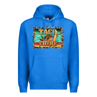 True Royal taco tribe western background Premium Hoodie - BarkalooDesign
