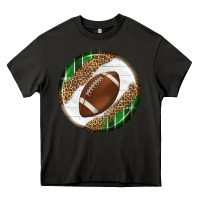 Asphalt American Football Round Carrings 2 Heavy Core Tee - BundleAndBundleShop