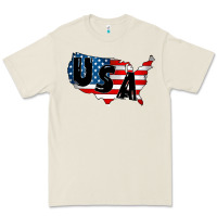 Bone Usa Premium Tee - CowhideDigitalArt