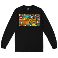 Black bulldozer sippy Long Sleeve Tee - Artiststas