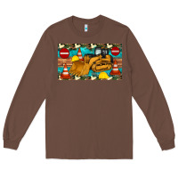 Chestnut bulldozer sippy Long Sleeve Tee - Artiststas