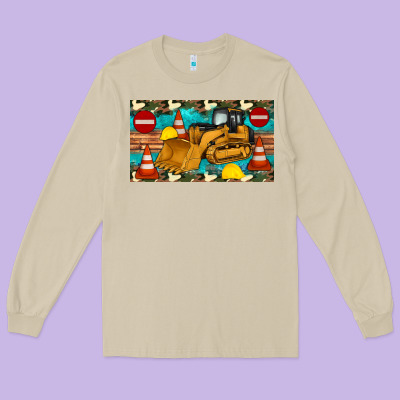 Bulldozer Sippy Long Sleeve Tee Designed By Artiststas