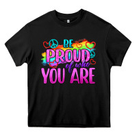Black Be Proud Of Who You Are Heavy Core Tee - BundleAndBundleShop