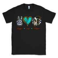 Black Peace Love Indians Classic Tee - Jasminsmagicworld