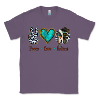 Lavender Peace Love Indians Classic Tee - Jasminsmagicworld