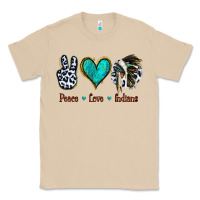 Mushroom Peace Love Indians Classic Tee - Jasminsmagicworld
