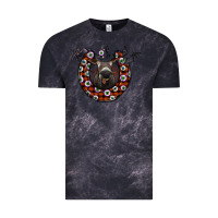 Cloud Black halloween donkey Vintage Tee - SublimationCraftShop