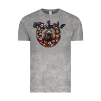 Cloud Rock halloween donkey Vintage Tee - SublimationCraftShop