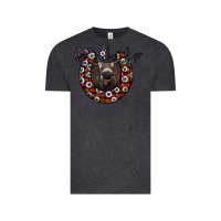 Vintage Black halloween donkey Vintage Tee - SublimationCraftShop