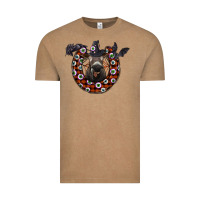 Vintage Coffee halloween donkey Vintage Tee - SublimationCraftShop