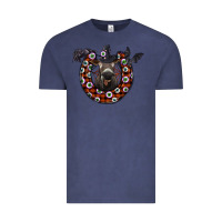 Vintage Denim halloween donkey Vintage Tee - SublimationCraftShop