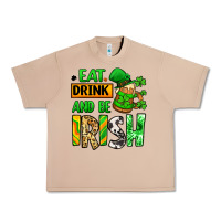 Burro Eat drink and be Irish St. Patrick's Urban Heavy Tee - LillyAllenDesigns