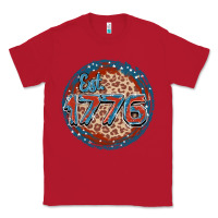 Red Est. 1776 Classic Tee - FaDigitalArtStudio