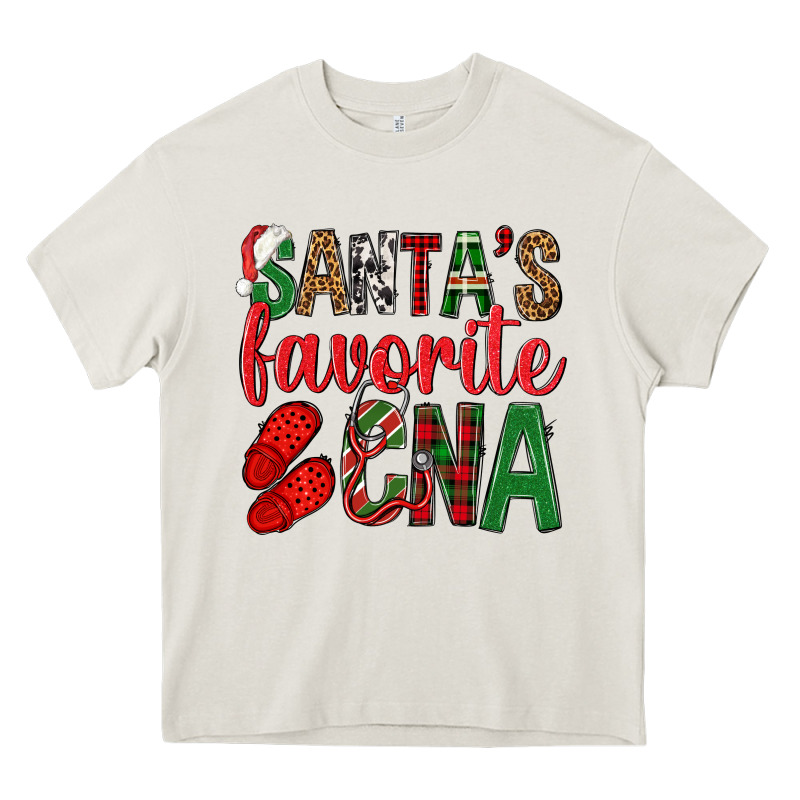 Santa's Favorite Cna Heavy Core Tee by BundleAndBundleShop | Teevron