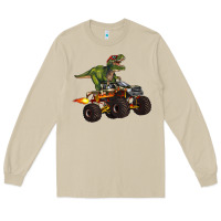 Mushroom monster truck and t rex dinosaur Long Sleeve Tee - Artiststas