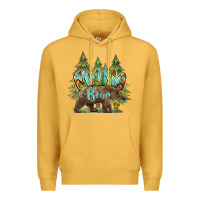 Mustard mama bear trees Premium Hoodie - BarkalooDesign