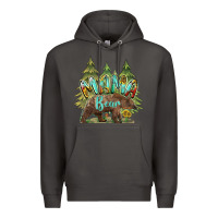 Smoke mama bear trees Premium Hoodie - BarkalooDesign