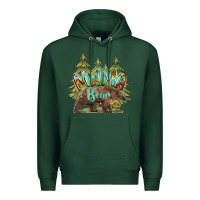 Sports Green mama bear trees Premium Hoodie - BarkalooDesign