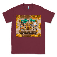Burgundy coffee time gnomies Classic Tee - BarkalooDesign