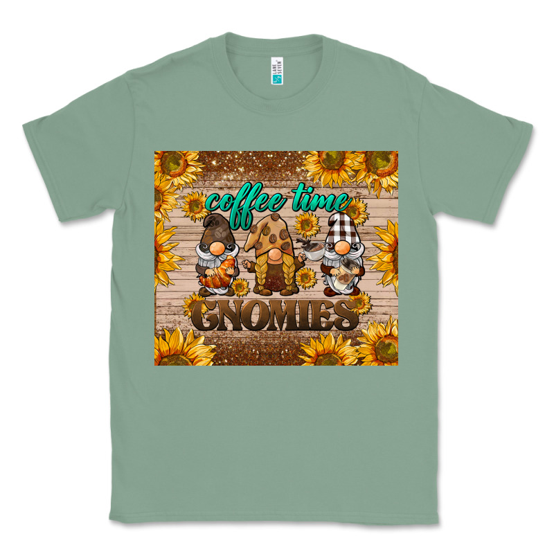 Coffee Time Gnomies Classic Tee by BarkalooDesign | Teevron