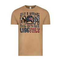 Vintage Camel just a regular mom trying not to raise liberals Vintage Tee - CowhideDigitalArt