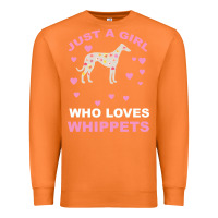 Carrot Just A Girl Who Loves Whippets Premium Sweatshirt - Bettercallsaul