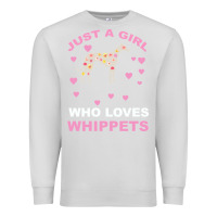 Dove Grey Just A Girl Who Loves Whippets Premium Sweatshirt - Bettercallsaul
