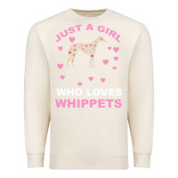 Sandshell Just A Girl Who Loves Whippets Premium Sweatshirt - Bettercallsaul