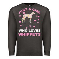 Smoke Just A Girl Who Loves Whippets Premium Sweatshirt - Bettercallsaul