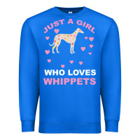 True Royal Just A Girl Who Loves Whippets Premium Sweatshirt - Bettercallsaul