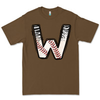 Cacao Baseball Alphabet Premium Tee - CowhideDigitalArt