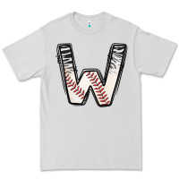 Dove Grey Baseball Alphabet Premium Tee - CowhideDigitalArt