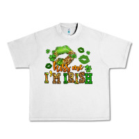 Lunar Rock kiss me im irish st patricks lip stain Urban Heavy Tee - LillyAllenDesigns